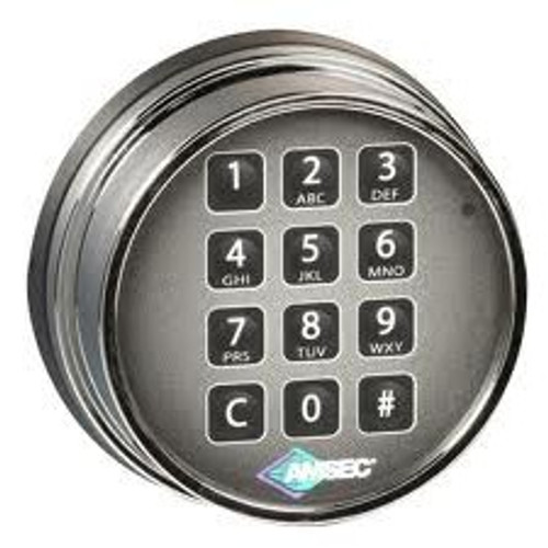 Amsec 0615772 ESL10XL Standard Bolt Electronic Safe Lock (Chrome) Amsec 0615772 ESL10XL Standard Bolt Electronic Safe Lock (Chrome)