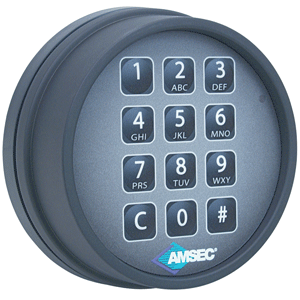 Amsec 0615779 ESL10XL Standard Bolt Electronic Safe Lock (Black)