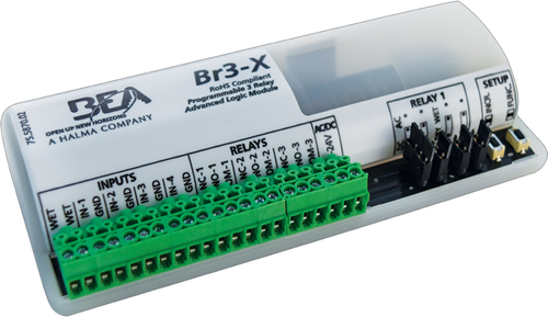 BEA 10BR3-X Logic Module, 13 Programmable Logic Functions, 3 Relays