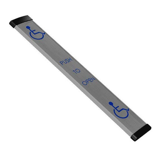 Rutherford Controls RCI 940LP36-433 Low Profile 36" Push Plate Wireless Installation (Includes 433 MHz Transmitter) Rutherford Controls RCI 940LP36-433 Low Profile 36" Push Plate Wireless Installation (Includes 433 MHz Transmitter)