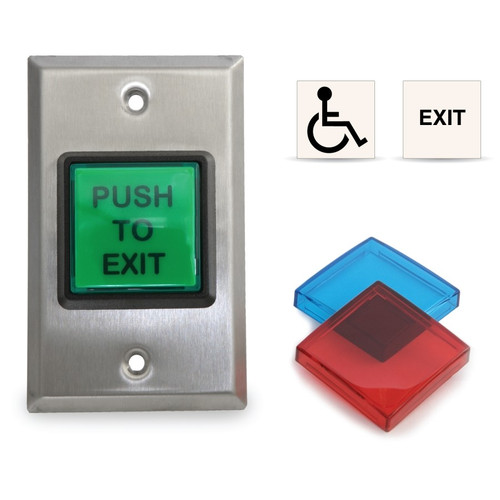 Rutherford Controls RCI 972i‑ES‑TD30‑MO Momentary Incandescent Bulb 2" All-in-One Push Button w/ 30 Second Fixed Timer Rutherford Controls RCI 972i‑ES‑TD30‑MO Momentary Incandescent Bulb 2" All-in-One Push Button w/ 30 Second Fixed Timer