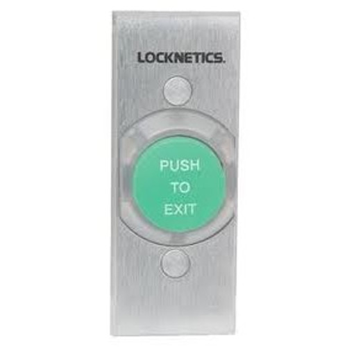 Schlage Electronics 621GR EX NS L2/ILL 1-1/4" Button, Single Gang, Green, "PUSH TO EXIT", 3 LEDs - Green/Yellow/Red, Narrow Stile Schlage Electronics 621GR EX NS L2/ILL 1-1/4" Button, Single Gang, Green, "PUSH TO EXIT", 3 LEDs - Green/Yellow/Red, Narrow Stile
