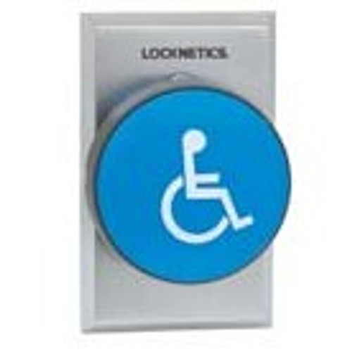 Schlage 625BLH-DP Momentary Action DPDT Heavy Duty 2-3/4" Push Button Single Gang (Blue Handicapped Symbol) Schlage 625BLH-DP Momentary Action DPDT Heavy Duty 2-3/4" Push Button Single Gang (Blue Handicapped Symbol)