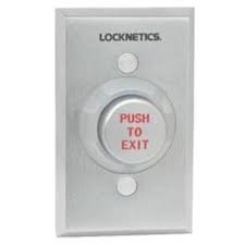 Schlage 631AL-AA Alternate Action/Maintained Extreme Duty 1-1/4" Push Button Single Gang (Aluminum)