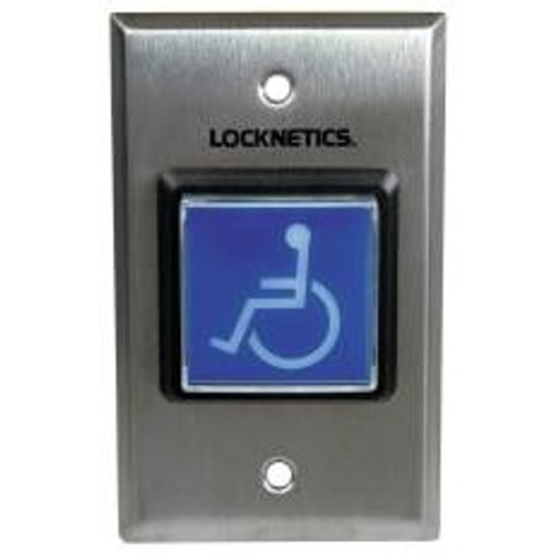 Schlage Schlage 709BLH-ILL Blue 2" Square Illuminated Handicapped Symbol Schlage Schlage 709BLH-ILL Blue 2" Square Illuminated Handicapped Symbol