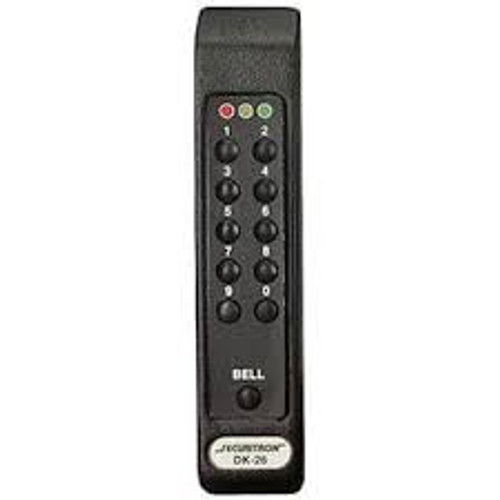 Securitron DK-26BK Digital Keypad System Narrow Stile Black (59 Users) Securitron DK-26BK Digital Keypad System Narrow Stile Black (59 Users)