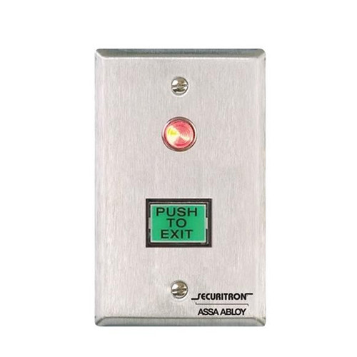 Securitron Securitron PB3A Alternate Illuminated Rectangle Push Button