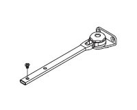 LCN 1460-3048-LTBRZ Head and Tube Assembly in Light Bronze Finish