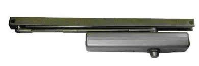 LCN 1461T-BUMPER-AL Surface Bumper Universal Single Lever Track Door Closer Arm in Aluminum Finish