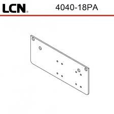 Drop Plate, Low Ceiling #4040XP-18G US26D  LCN