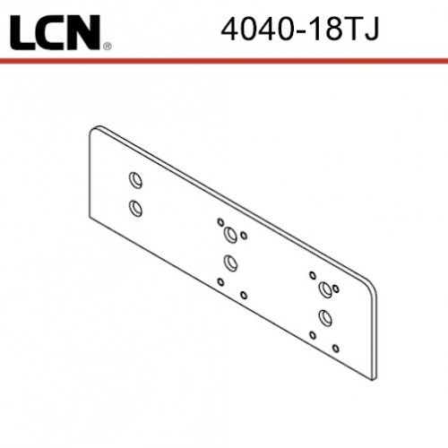 Drop Plate, Top Jamb #4040XP-18TJ STAT LCN Drop Plate, Top Jamb #4040XP-18TJ STAT LCN