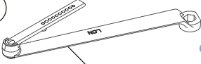 Hold Open Main Arm #4040XP-49 AL  LCN