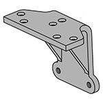 LCN Auxiliary Shoe #4040XP-62A AL