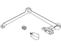 LCN 4110-3077SCNS DKBRZ  4110 Ser Spring Cush Arm Dark bronze