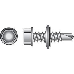 LCN 4110-TBWMS AL  4110 Ser Screw Pack W/ Tb