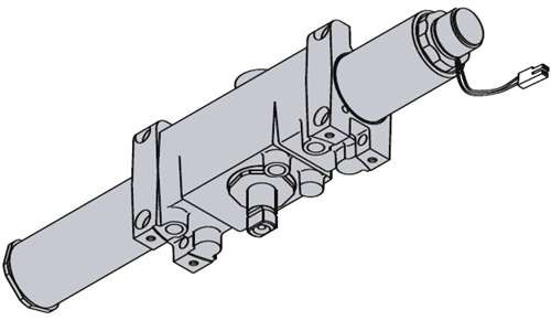LCN 4414ME-3971-24V-RH-AL Cylinder Only 24vac Dc Right Hand in Aluminum Finish