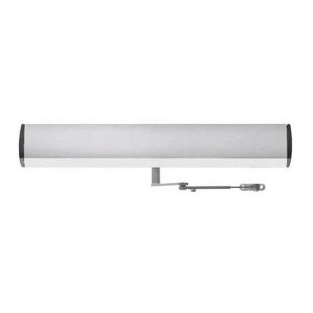 LCN 9142-LONG-SC-ANCLR Door Closer with Benchmark Long Arm Push Side Standard Controller in Aluminum Finish