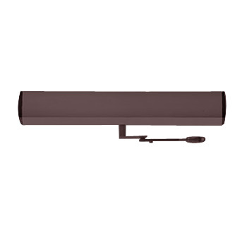 LCN 9153-LONG2-SC-ANDKB Door Closer with Benchmark Long Arm Push Side Pair Standard Controller in Dark Bronze Finish