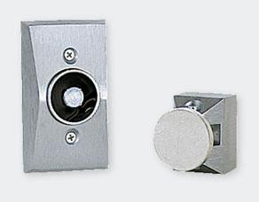 LCN SEM7850-120V-AL Door Closer with ELMAG 120V Door Holder Profile Recessed Mountin Aluminum Finish