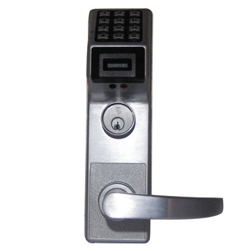 Alarm Lock ETPDLR1G-10BV99 Trilogy Exit Trim Prox Reader with Keypad Regal Lever - Vd99/Pre 2200 in Dark Bronze