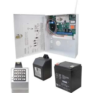 Alarm Lock NETPDKPAK-26D Networx Panel with Proximity and Pin Code access with power supply in Satin Chrome