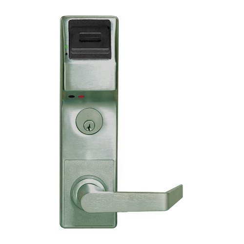 Alarm Lock PL3500DBL-US26D Trilogy Series Digital Mortise Keyless Prox Only Lock Straight Leverset in Satin Chrome