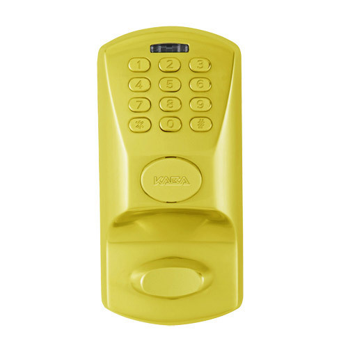 Eplex E1502-605-41 Pushbutton Lock in Bright Brass Eplex E1502-605-41 Pushbutton Lock in Bright Brass