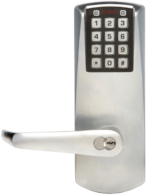 Eplex E202yxsll-626-41 2000 Exit Trim with Lvr Schlage C Kil/100 Access Codes in Satin Chrome