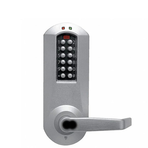 Dormakaba Eplex E5066SWL-626-41 Mortise Lever Lock Schlage Core Prepped Override in Satin Chrome Dormakaba Eplex E5066SWL-626-41 Mortise Lever Lock Schlage Core Prepped Override in Satin Chrome