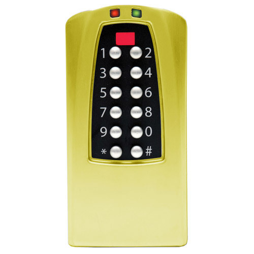 Dormakaba Eplex E5770-605-41 Dual Credential Stand-Alone Access Controller with up to 3000 Access Codes in Bright Brass Dormakaba Eplex E5770-605-41 Dual Credential Stand-Alone Access Controller with up to 3000 Access Codes in Bright Brass