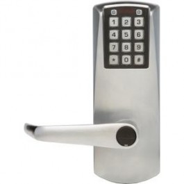 Simplex P206ALL-626-41 Pplex-2000 Mortise with Auto Dbolt no Key Override 1 1/4in Faceplate Non-handed in Satin Chrome