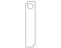 Folger Adams 008-0402-001 310 Series Lower Cover Plate