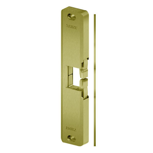 Trine 4800F-4 Access Technology 4800 Series Fire Fire Rated Rated Surface Mounted Electric Strike in Satin Brass