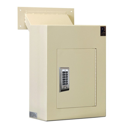 Protex Safe WDC-160E II Protex Wall Drop Box with Adjustable Chute with Electronic Keypad
