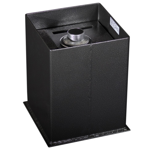 Protex IF-1212SC II Black Business Floor Safe with Drop Slot, Black Protex IF-1212SC II Black Business Floor Safe with Drop Slot, Black