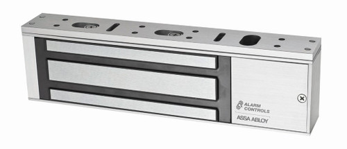 Alarm Controls 1200S Maglock, 1200LB, 12/24VDC, Single, Aluminum Alarm Controls 1200S Maglock, 1200LB, 12/24VDC, Single, Aluminum