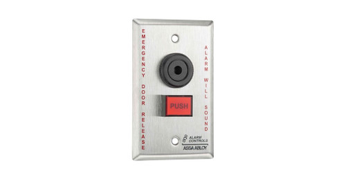 Alarm Controls TS-26 Narrow 1-3/4" Wall Plate
