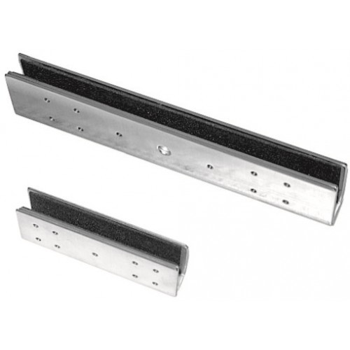 SECO-LARM U-Bracket Kit for Glass Doors for SD-997B-GBQ Fail-Safe Electric Deadbolt SD-997UB-AQ