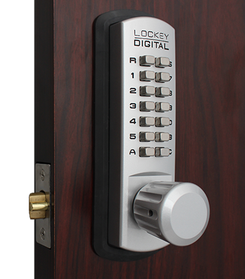 LOCKEY 3830 Mechanical Keyless Combination Passage Knob Lock LOCKEY 3830 Mechanical Keyless Combination Passage Knob Lock