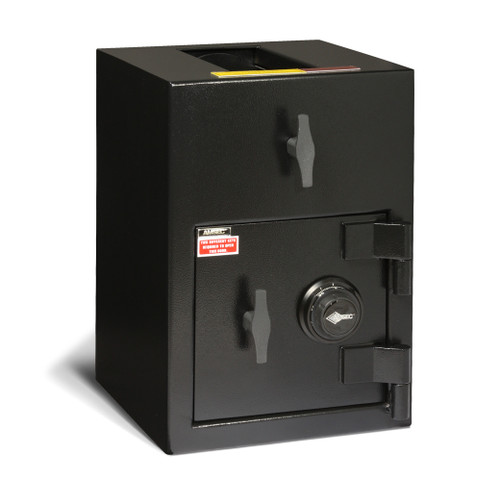 AMSEC AMERICAN SECURITY | DST2014C  Depository Safe, Top Loading, Combination Lock, B-Rated Construction, 14" Width x 14" Depth x 20-1/4" Height, Solid Steel