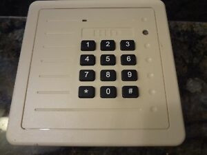 HID 5355ABS00 Card Reader ProxPro with Wiegand output, Keypad and Terminal Strip, Beige