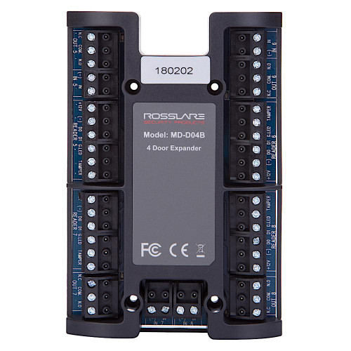 ROSSLARE SECURITY PRODUCTS | MD-D04B MD-D04B 4-READER EXPANSION CARD, FOR AC-425-BU ROSSLARE SECURITY PRODUCTS | MD-D04B MD-D04B 4-READER EXPANSION CARD, FOR AC-425-BU
