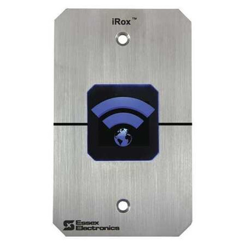 ESSEX IRXP-2S iRox Plus Dual Frequency MultiCLASS SE® Reader Single Gang Stainless Steel Faceplate