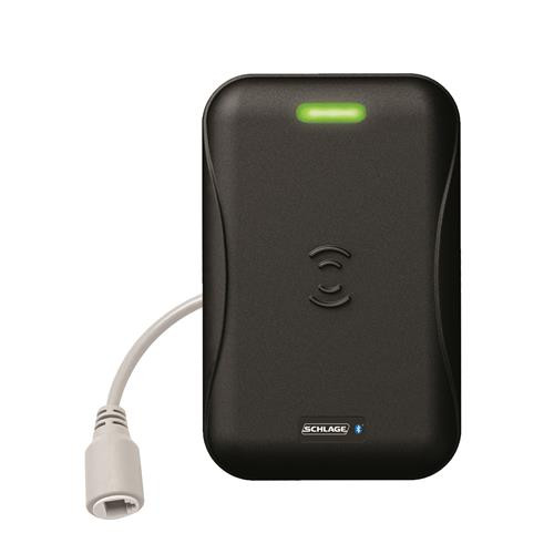 Schlage RC15 BLK Single Gang Mount, Multi-Technology (Bluetooth, NFC, Smart Credentials 13.56 MHz and Standard Proximityr