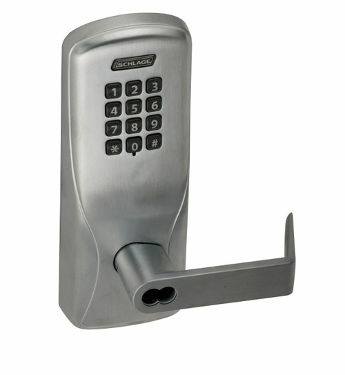 Schlage CO-100-993R-70-KP-JC Offline Exit Trim Mortise Classroom/Storeroom Electronic Lock For Corbin Russwin SIC (Less Core)