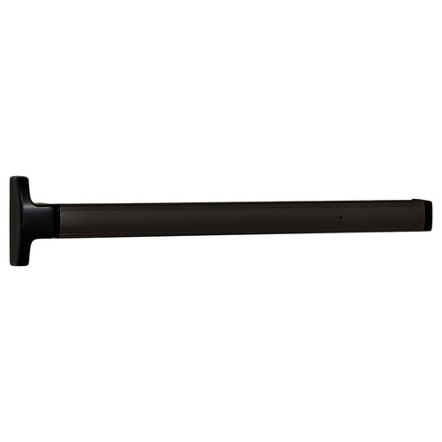 Falcon 1690EO 30IN DC13 Concealed Vertical Rod Pushpad Exit Device, 30 In., Exit Only, Dark Bronze Anodized Aluminum Falcon 1690EO 30IN DC13 Concealed Vertical Rod Pushpad Exit Device, 30 In., Exit Only, Dark Bronze Anodized Aluminum