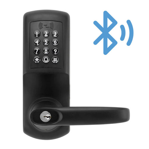 KIC5510 KWB BLE & Wi-Fi Enabled Lockset with Tubular Latch (Black) KIC5510 KWB BLE & Wi-Fi Enabled Lockset with Tubular Latch (Black)