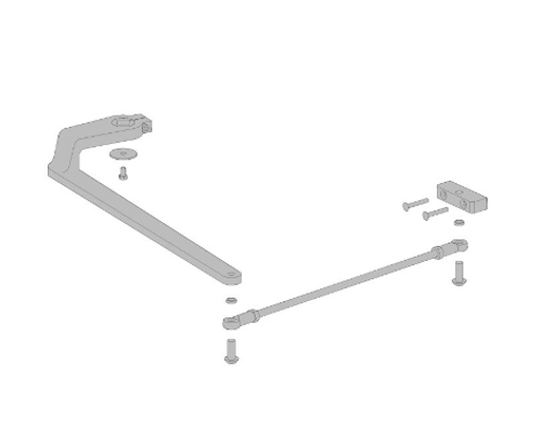 9540 Regular Arm  Standard Arm, Non-Hold-Open, Left Hand, Clear Anodized Finish (689) 9540 Regular Arm  Standard Arm, Non-Hold-Open, Left Hand, Clear Anodized Finish (689)