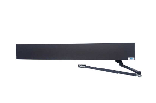 Micom SW800C-SG-B-1-SS-LHR-39 Clutched Smart Swing 3 Low Energy Swing Door Operator, Push Side, Left Hand Reverse, Black Finish Micom SW800C-SG-B-1-SS-LHR-39 Clutched Smart Swing 3 Low Energy Swing Door Operator, Push Side, Left Hand Reverse, Black Finish