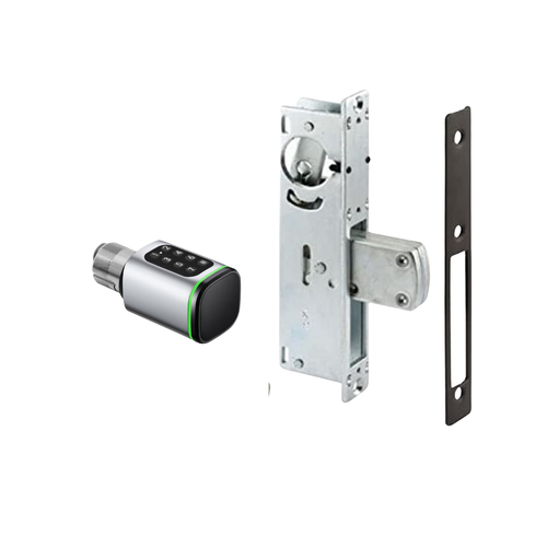 Smart WiFi Storefront Mortise Deadbolt Lock Kit in Bronze Finish Smart WiFi Storefront Mortise Deadbolt Lock Kit in Bronze Finish